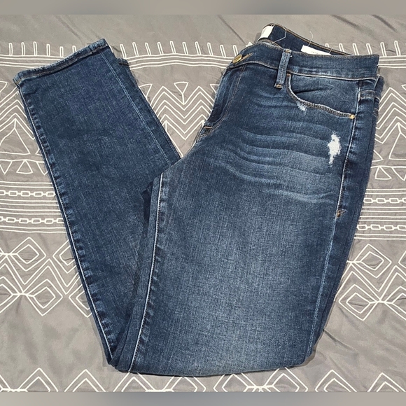 Frame Denim Denim - FRAME Le Garcon Midrise Straight Leg Boyfriend Fit Jeans Size 27